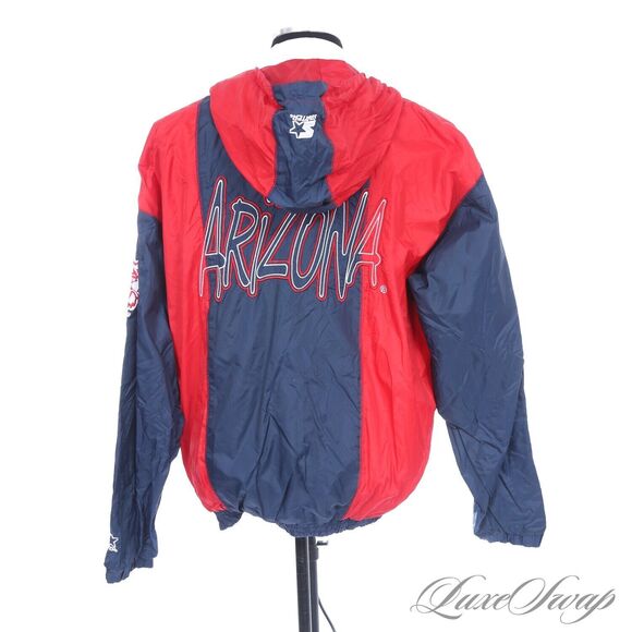 VINTAGE 90s STARTER University of Arizona WILDCATS Jacket - Authentic XL - Picture 3 of 9